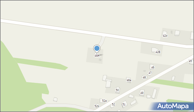 Nasiłów, Nasiłów, 44A, mapa Nasiłów