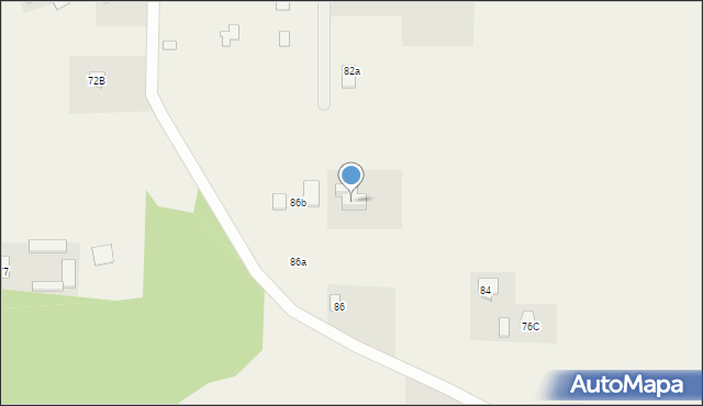 Nasiłów, Nasiłów, 86c, mapa Nasiłów