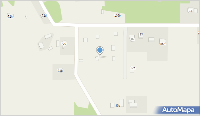 Nasiłów, Nasiłów, 87, mapa Nasiłów