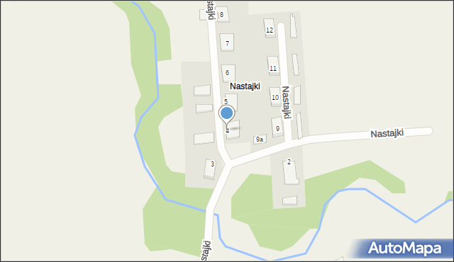 Nastajki, Nastajki, 4, mapa Nastajki