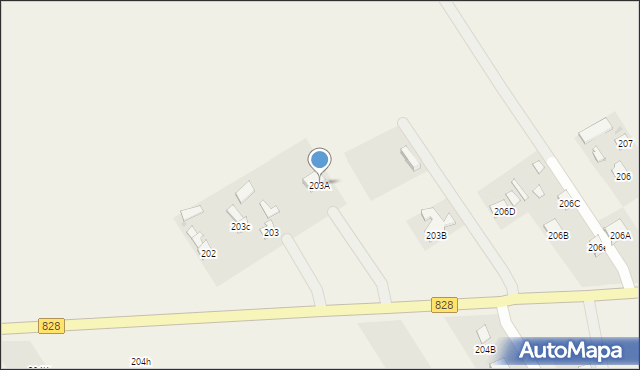 Nasutów, Nasutów, 203A, mapa Nasutów