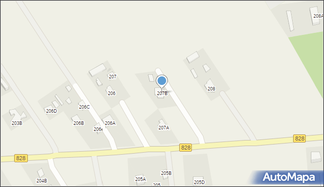 Nasutów, Nasutów, 207B, mapa Nasutów