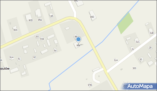 Nasutów, Nasutów, 96a, mapa Nasutów
