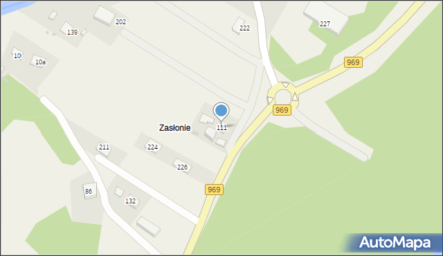 Naszacowice, Naszacowice, 111, mapa Naszacowice