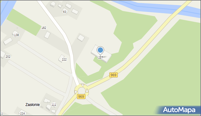 Naszacowice, Naszacowice, 227, mapa Naszacowice