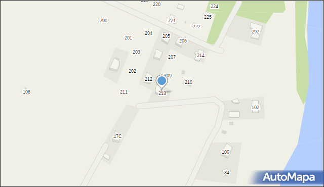Natać Wielka, Natać Wielka, 213, mapa Natać Wielka