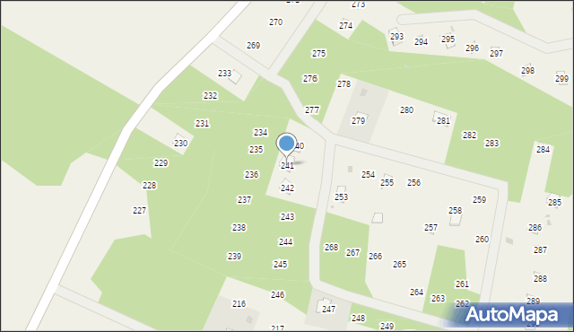 Natać Wielka, Natać Wielka, 241, mapa Natać Wielka