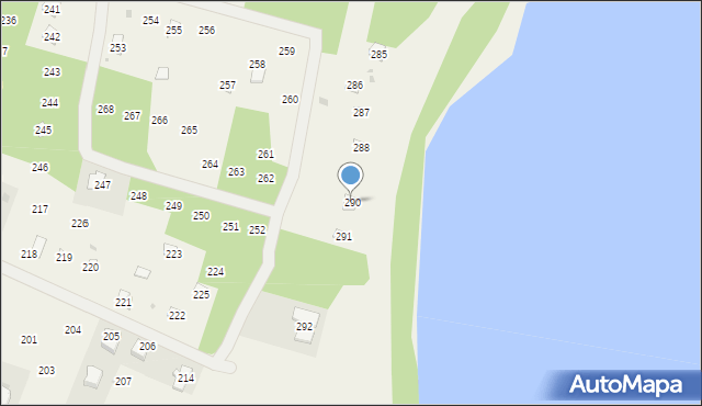 Natać Wielka, Natać Wielka, 290, mapa Natać Wielka