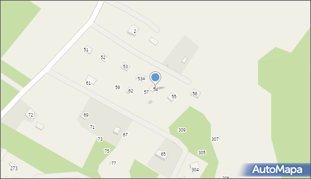 Natać Wielka, Natać Wielka, 54, mapa Natać Wielka