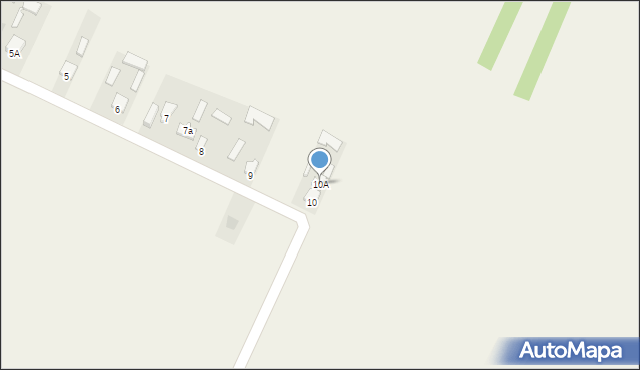 Natalin, Natalin, 10A, mapa Natalin