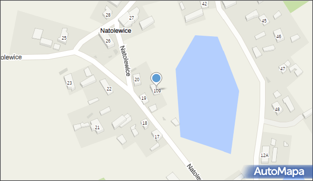 Natolewice, Natolewice, 19a, mapa Natolewice