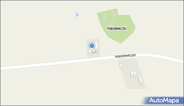 Natolewice, Natolewiczki, 3, mapa Natolewice
