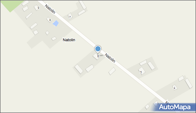 Natolin, Natolin, 6, mapa Natolin