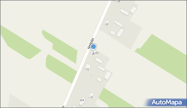 Natolin, Natolin, 20, mapa Natolin