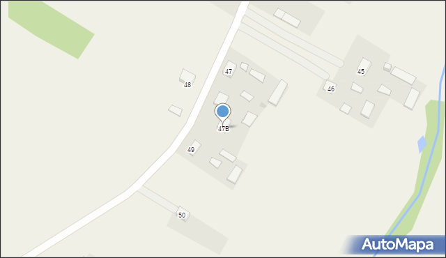 Natolin, Natolin, 47B, mapa Natolin