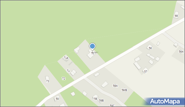 Natolin, Natolin, 70, mapa Natolin