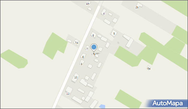 Natolin, Natolin, 7b, mapa Natolin