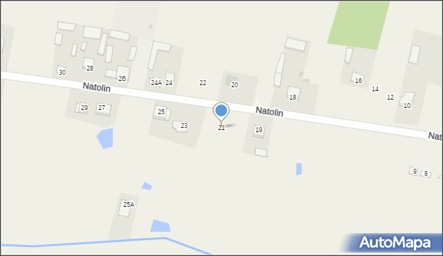 Natolin, Natolin, 21, mapa Natolin
