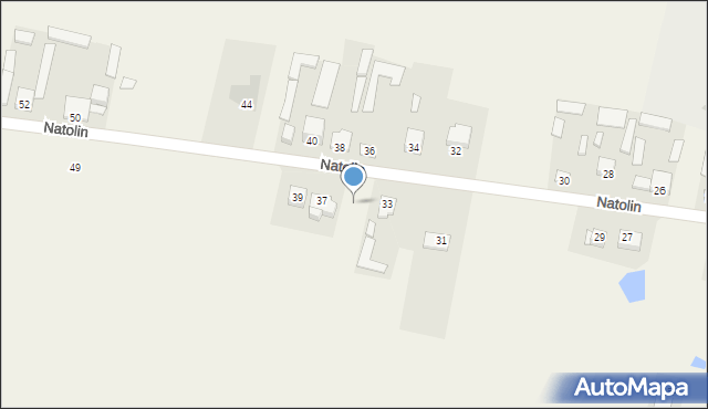 Natolin, Natolin, 35, mapa Natolin