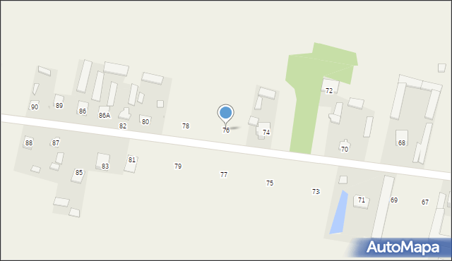 Natolin, Natolin, 76, mapa Natolin