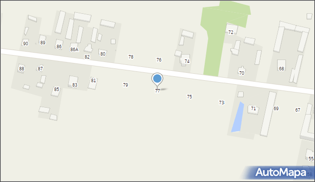 Natolin, Natolin, 77, mapa Natolin