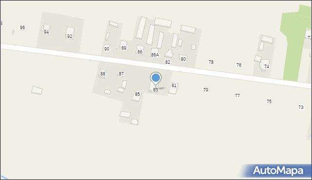 Natolin, Natolin, 83, mapa Natolin