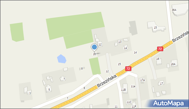 Natolin, Natolin, 10, mapa Natolin