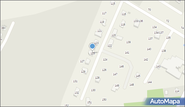 Natolin, Natolin, 125, mapa Natolin