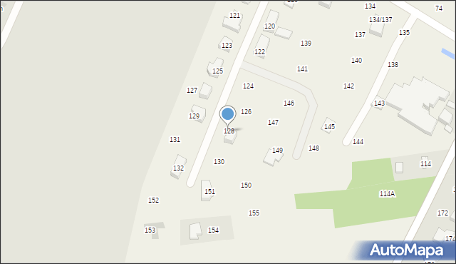 Natolin, Natolin, 128, mapa Natolin