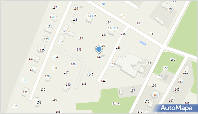 Natolin, Natolin, 142, mapa Natolin