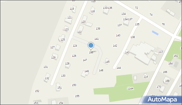 Natolin, Natolin, 146, mapa Natolin