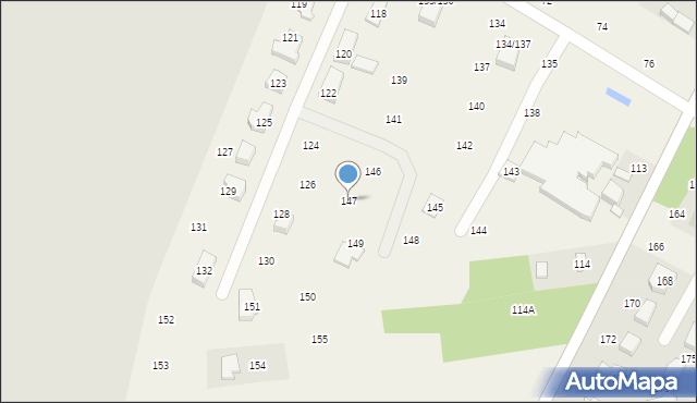 Natolin, Natolin, 147, mapa Natolin