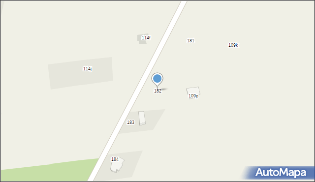 Natolin, Natolin, 182, mapa Natolin