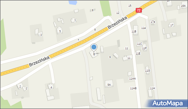 Natolin, Natolin, 6, mapa Natolin