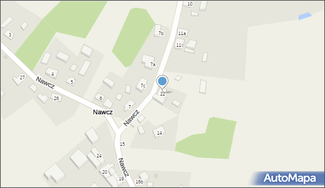 Nawcz, Nawcz, 12, mapa Nawcz