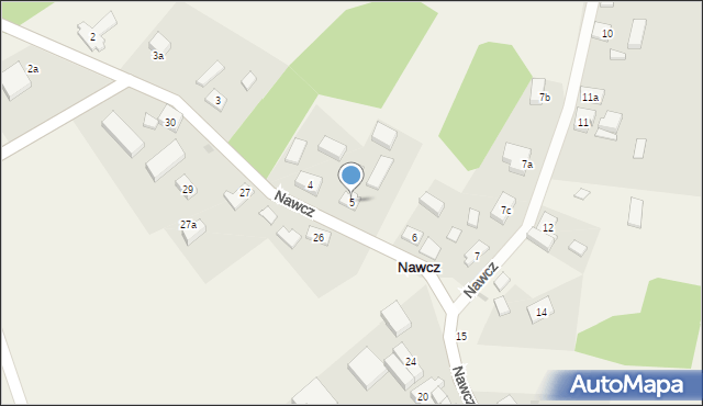 Nawcz, Nawcz, 5, mapa Nawcz