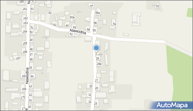 Nawodna, Nawodna, 29, mapa Nawodna