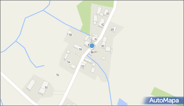 Nawojów Śląski, Nawojów Śląski, 55, mapa Nawojów Śląski