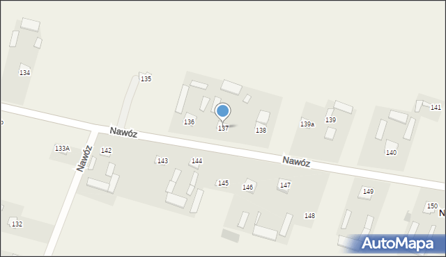 Nawóz, Nawóz, 137, mapa Nawóz