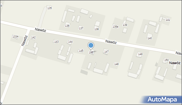 Nawóz, Nawóz, 146, mapa Nawóz