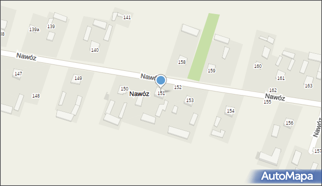 Nawóz, Nawóz, 151, mapa Nawóz
