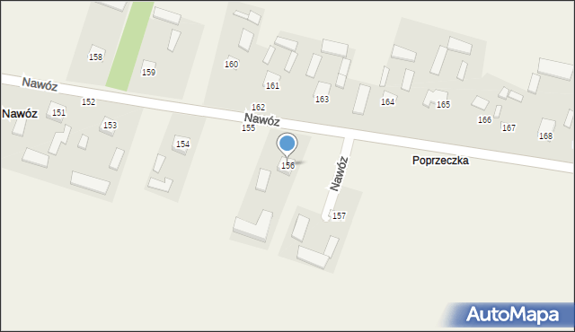 Nawóz, Nawóz, 156, mapa Nawóz