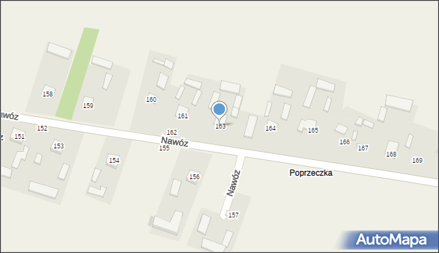 Nawóz, Nawóz, 163, mapa Nawóz