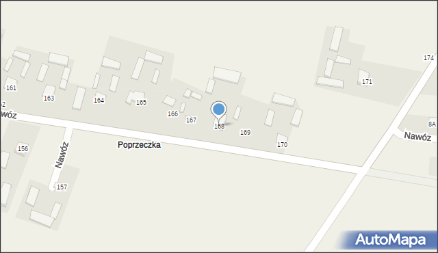 Nawóz, Nawóz, 168, mapa Nawóz