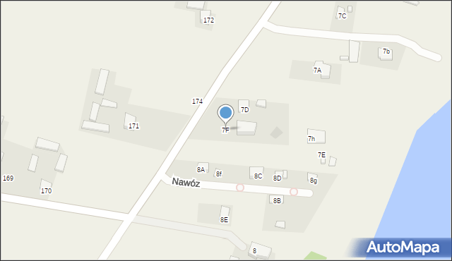Nawóz, Nawóz, 7F, mapa Nawóz