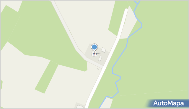 Nawsie, Nawsie, 213, mapa Nawsie