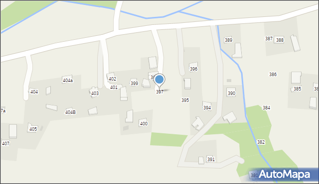 Nawsie, Nawsie, 397, mapa Nawsie