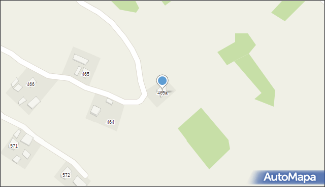 Nawsie, Nawsie, 465a, mapa Nawsie