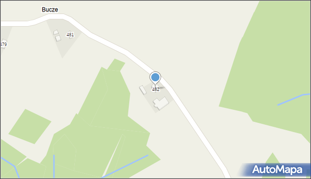 Nawsie, Nawsie, 482, mapa Nawsie