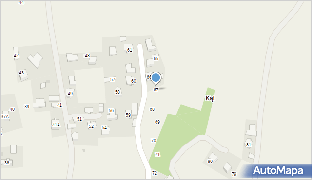 Nawsie, Nawsie, 67, mapa Nawsie